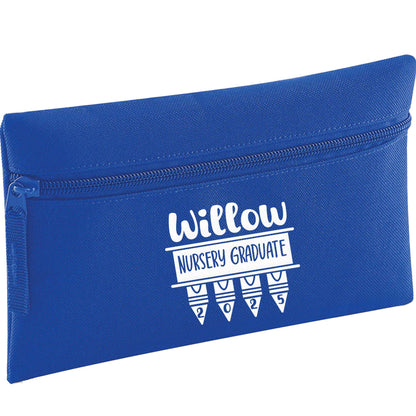 Personalised nursery graduate 2025 pencil case
