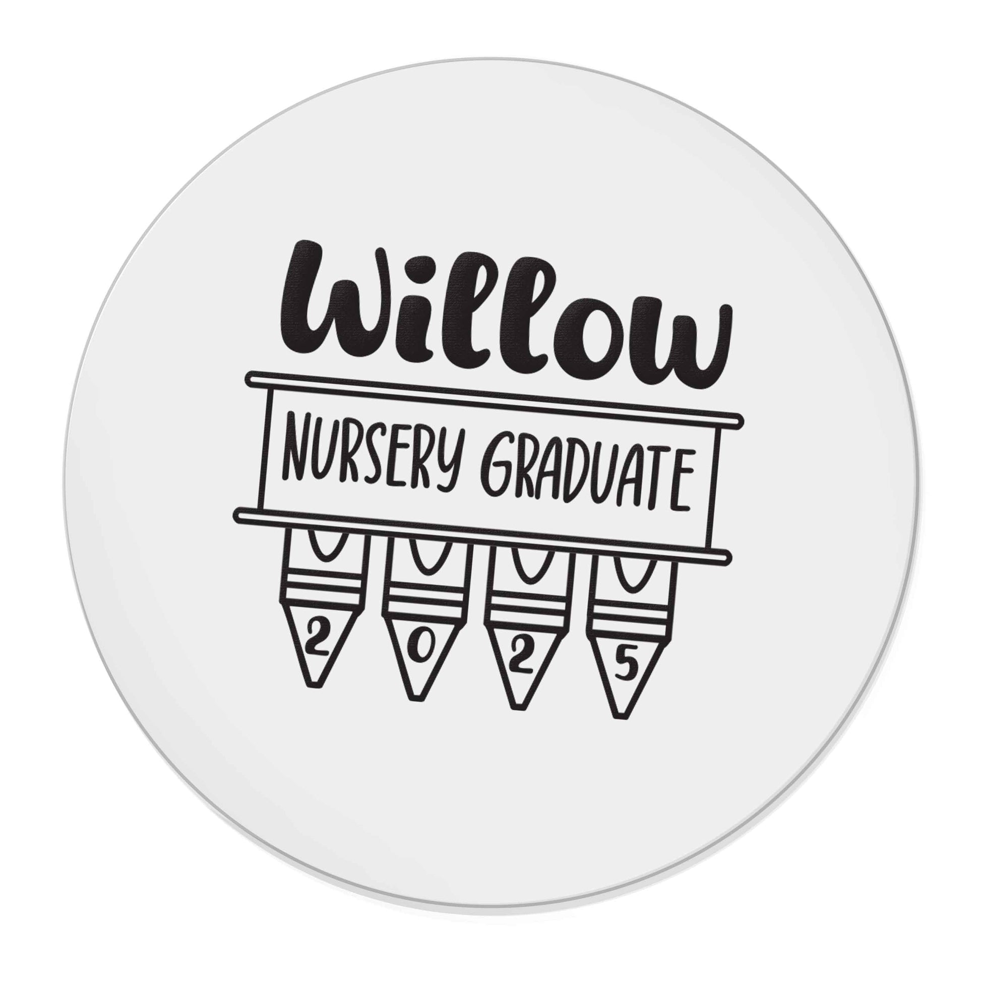 Personalised nursery graduate 2025 |  Magnet