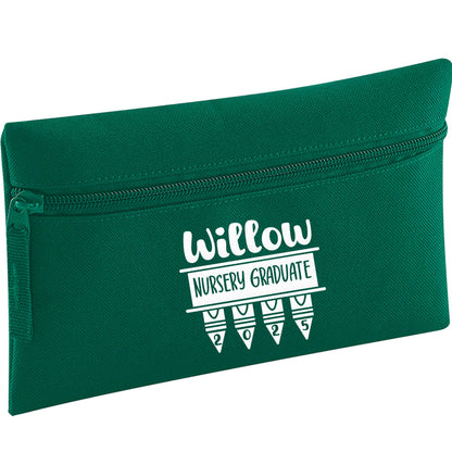 Personalised nursery graduate 2025 pencil case