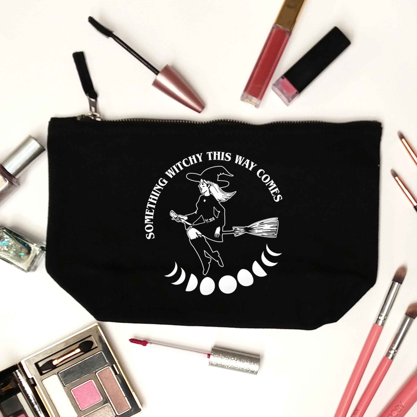 Feeling witchy? This design should hit the spot! black makeup bag