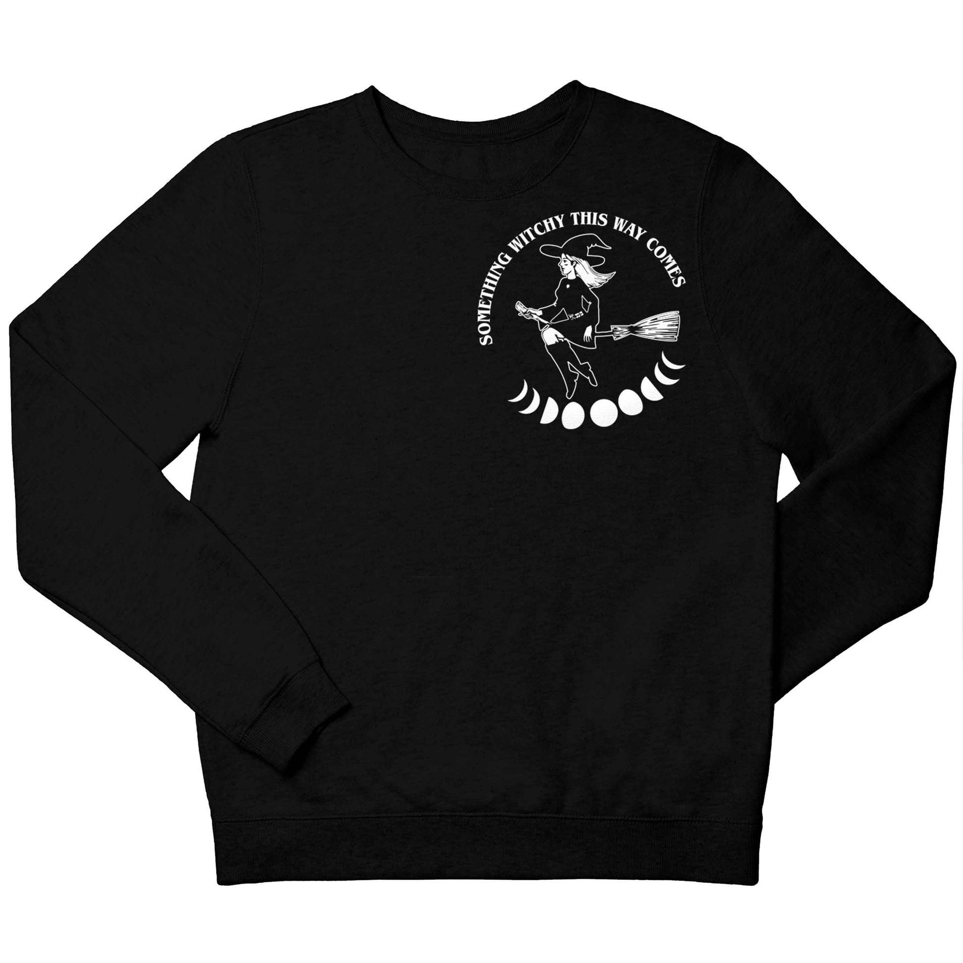 Feeling witchy? This design should hit the spot! children's black sweater 12-13 Years