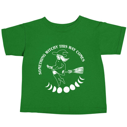 Feeling witchy? This design should hit the spot! green baby toddler Tshirt 2 Years