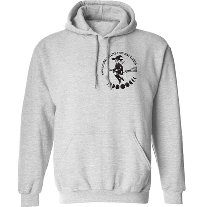 Feeling witchy? This design should hit the spot! adults unisex grey hoodie 2XL