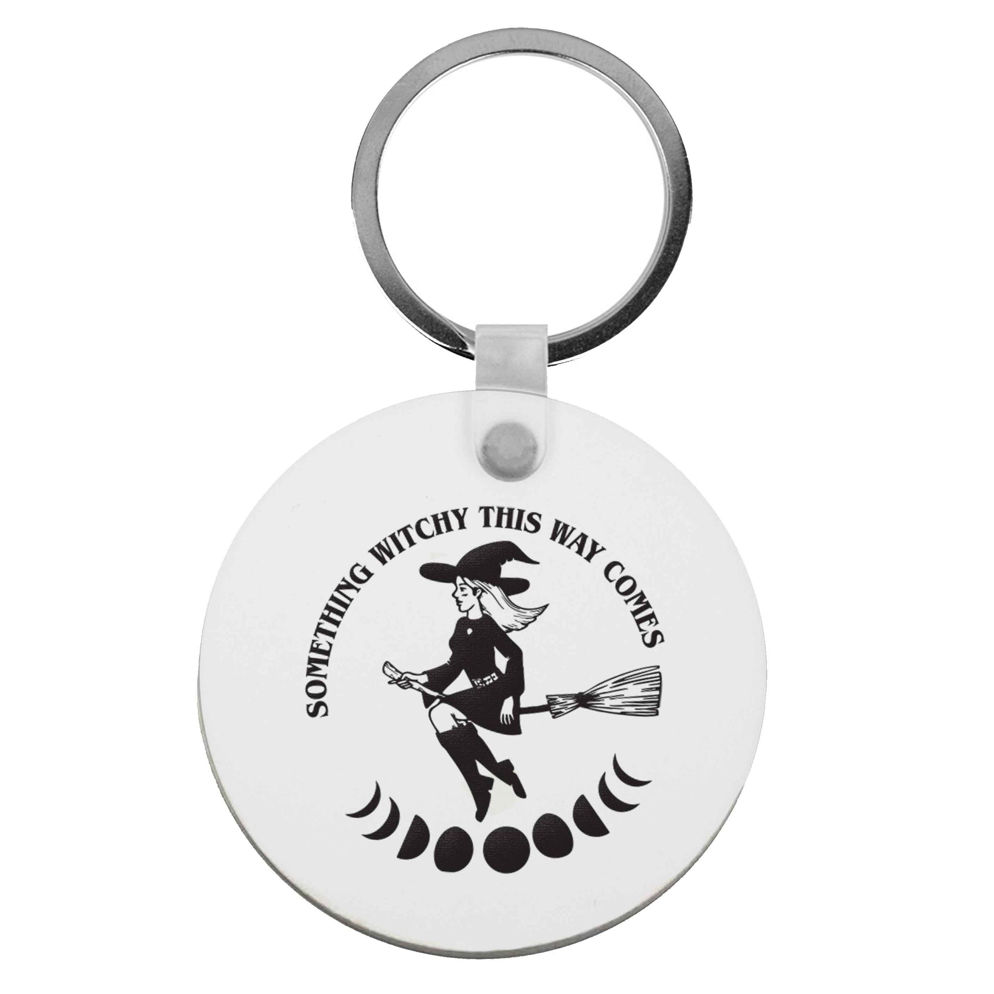 Feeling witchy? This design should hit the spot! | Keyring