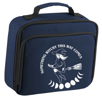 Feeling witchy? This design should hit the spot! insulated navy lunch bag cooler