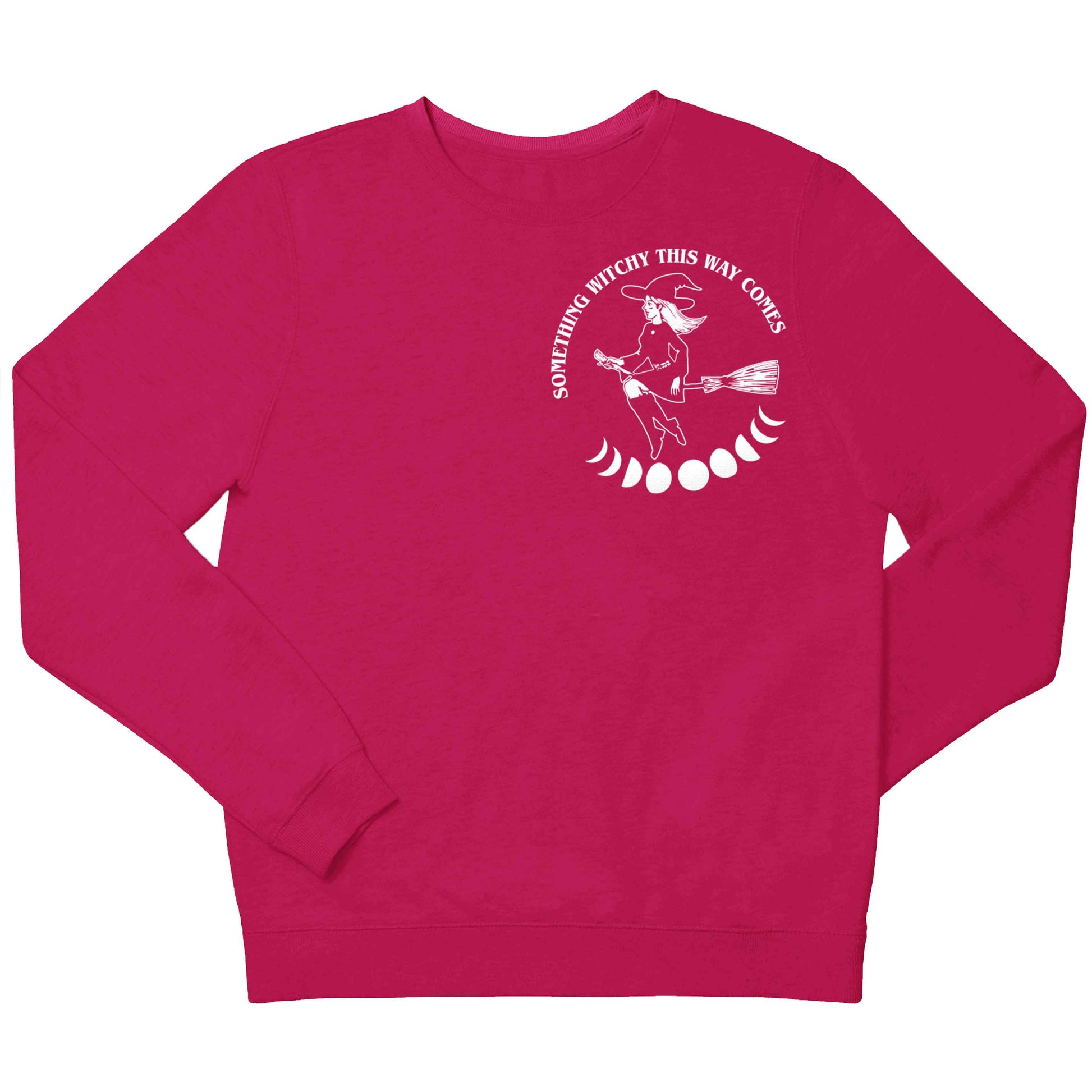 Feeling witchy? This design should hit the spot! children's pink sweater 12-13 Years