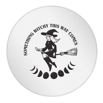 Feeling witchy? This design should hit the spot! 24 @ 45mm matt circle stickers