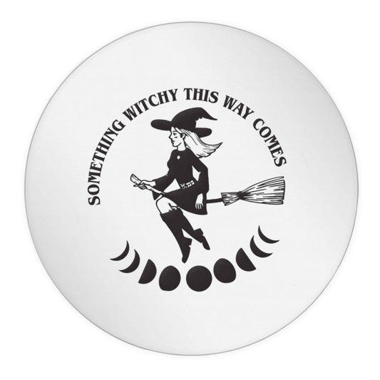 Feeling witchy? This design should hit the spot! 24 @ 45mm matt circle stickers