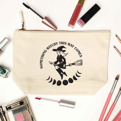 Feeling witchy? This design should hit the spot! natural makeup bag