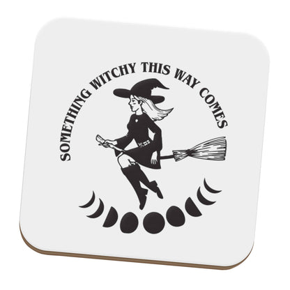 Feeling witchy? This design should hit the spot! set of four coasters