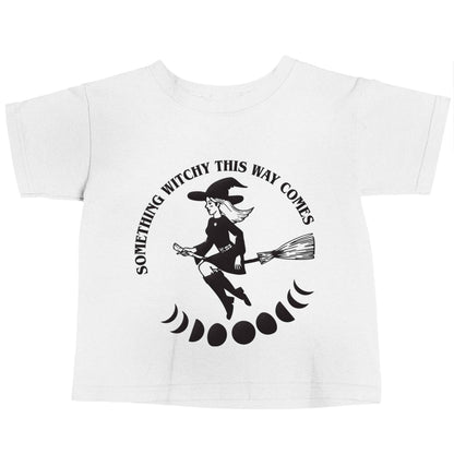 Feeling witchy? This design should hit the spot! white baby toddler Tshirt 2 Years