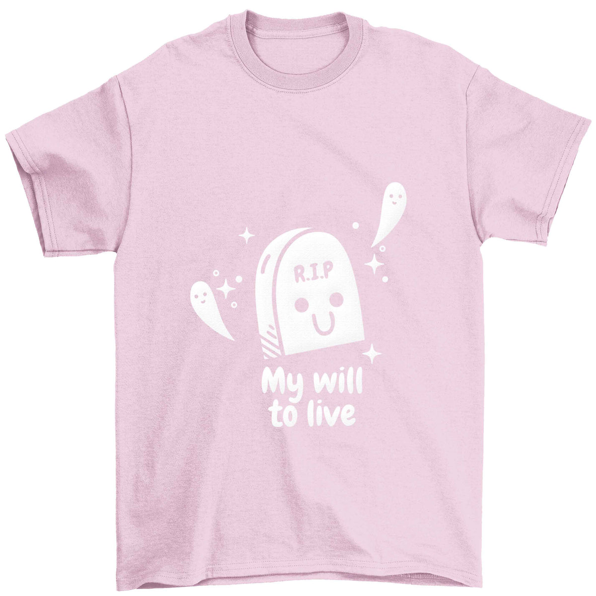 RIP My will to live Children's light pink Tshirt 12-13 Years