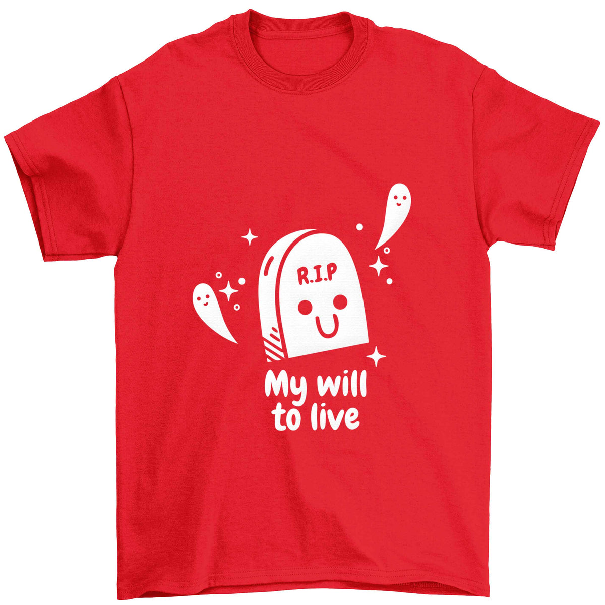 RIP My will to live Children's red Tshirt 12-13 Years