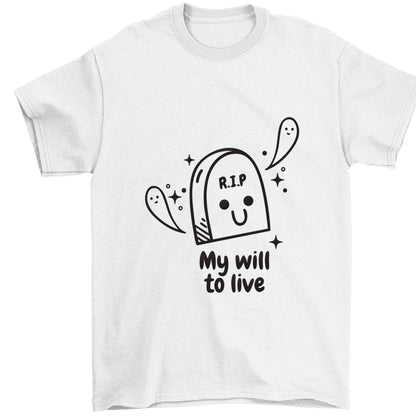 RIP My will to live Children's white Tshirt 12-13 Years