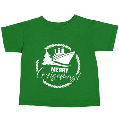 Merry cruismas green baby toddler Tshirt 2 Years