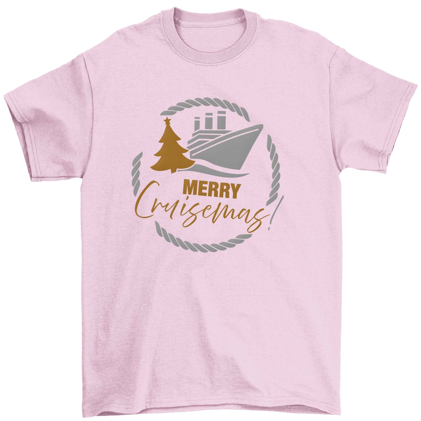 Merry cruismas Children's light pink Tshirt 12-13 Years