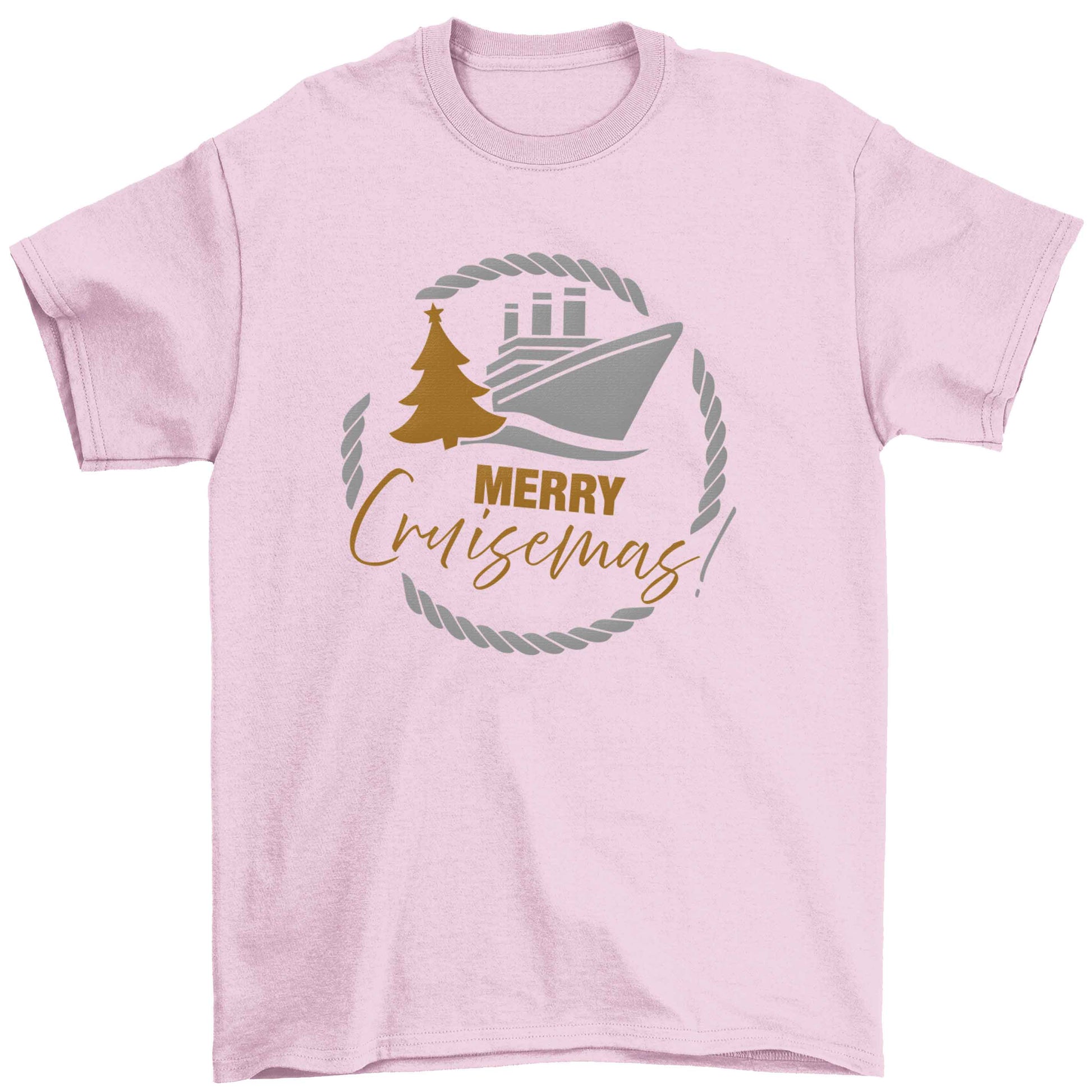 Merry cruismas Children's light pink Tshirt 12-13 Years