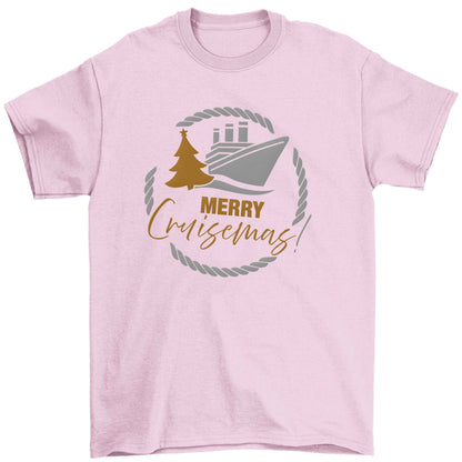 Merry cruismas Children's light pink Tshirt 12-13 Years