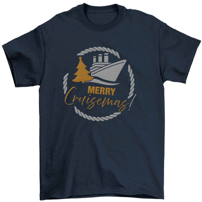 Merry cruismas Children's navy Tshirt 12-13 Years
