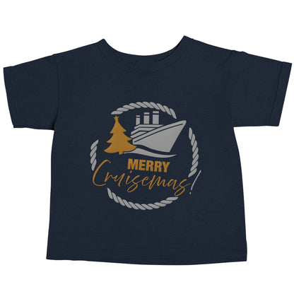 Merry cruismas navy baby toddler Tshirt 2 Years