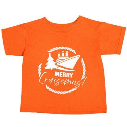 Merry cruismas orange baby toddler Tshirt 2 Years