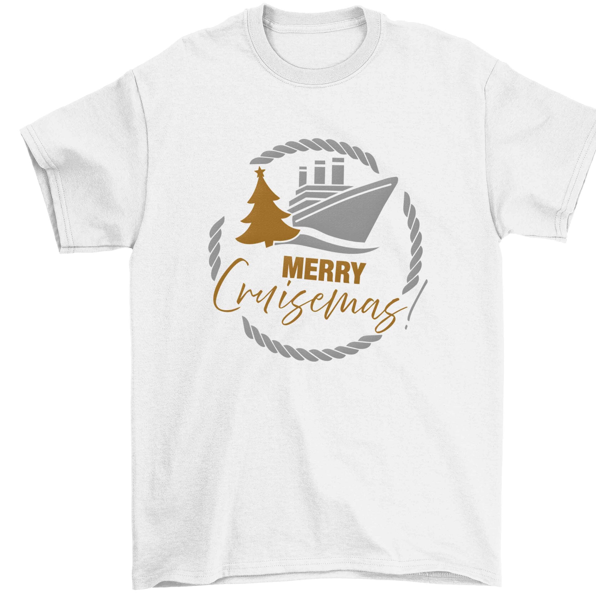 Merry cruismas Children's white Tshirt 12-13 Years