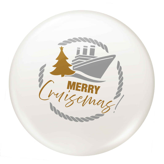 Merry cruismas small 25mm Pin badge
