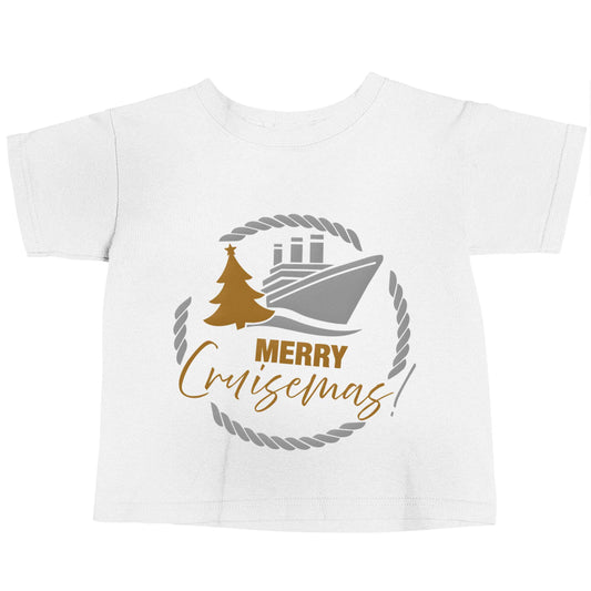 Merry cruismas white baby toddler Tshirt 2 Years