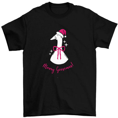 Merry goosemas Children's black Tshirt 12-13 Years