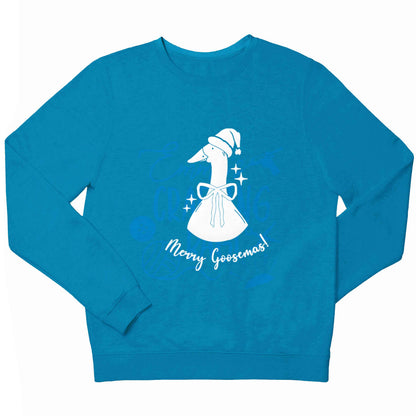 Merry goosemas children's blue sweater 12-13 Years