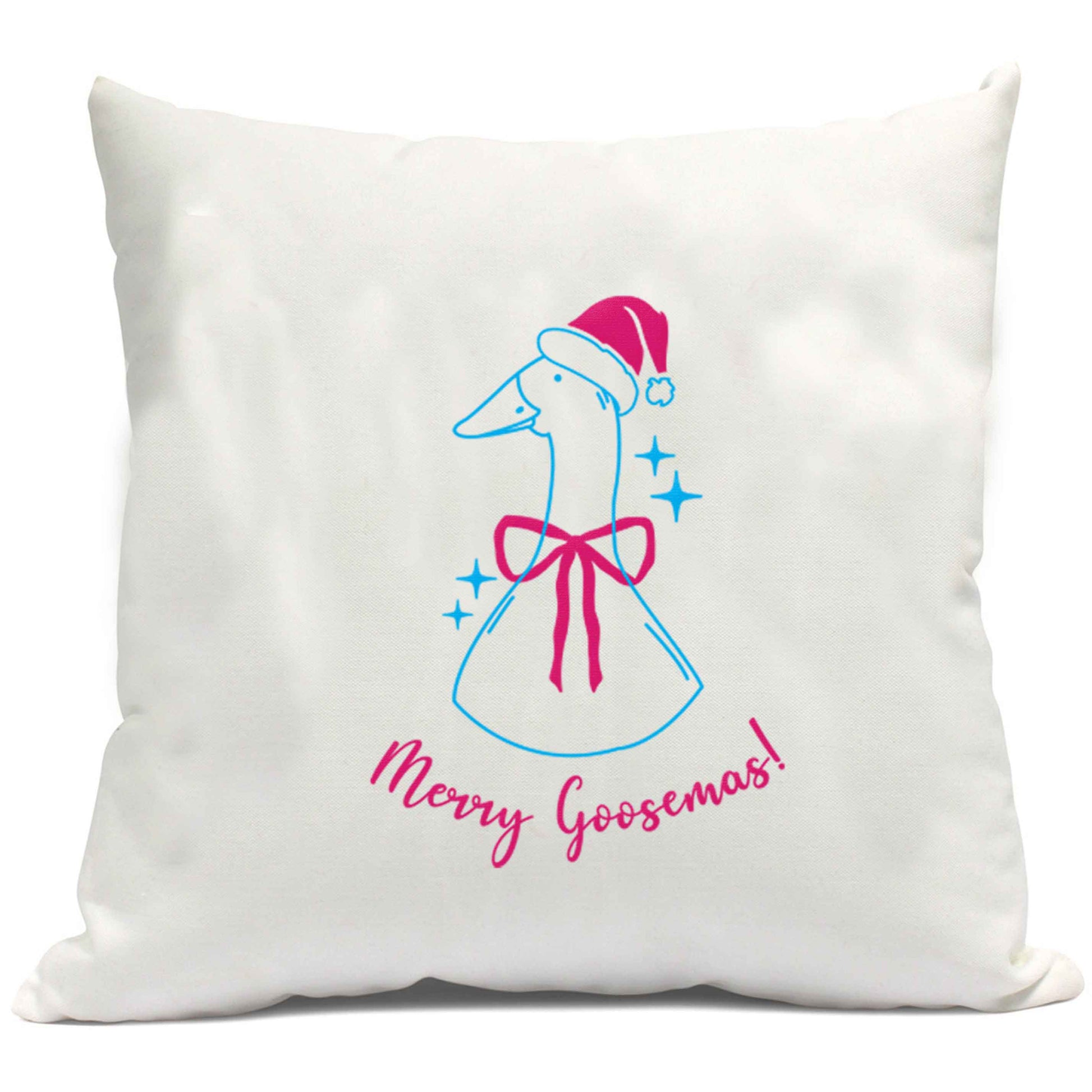 Merry goosemas cushion cover