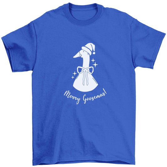 Merry goosemas Children's blue Tshirt 12-13 Years