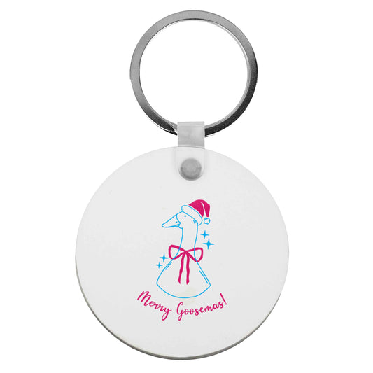 Merry goosemas | Keyring