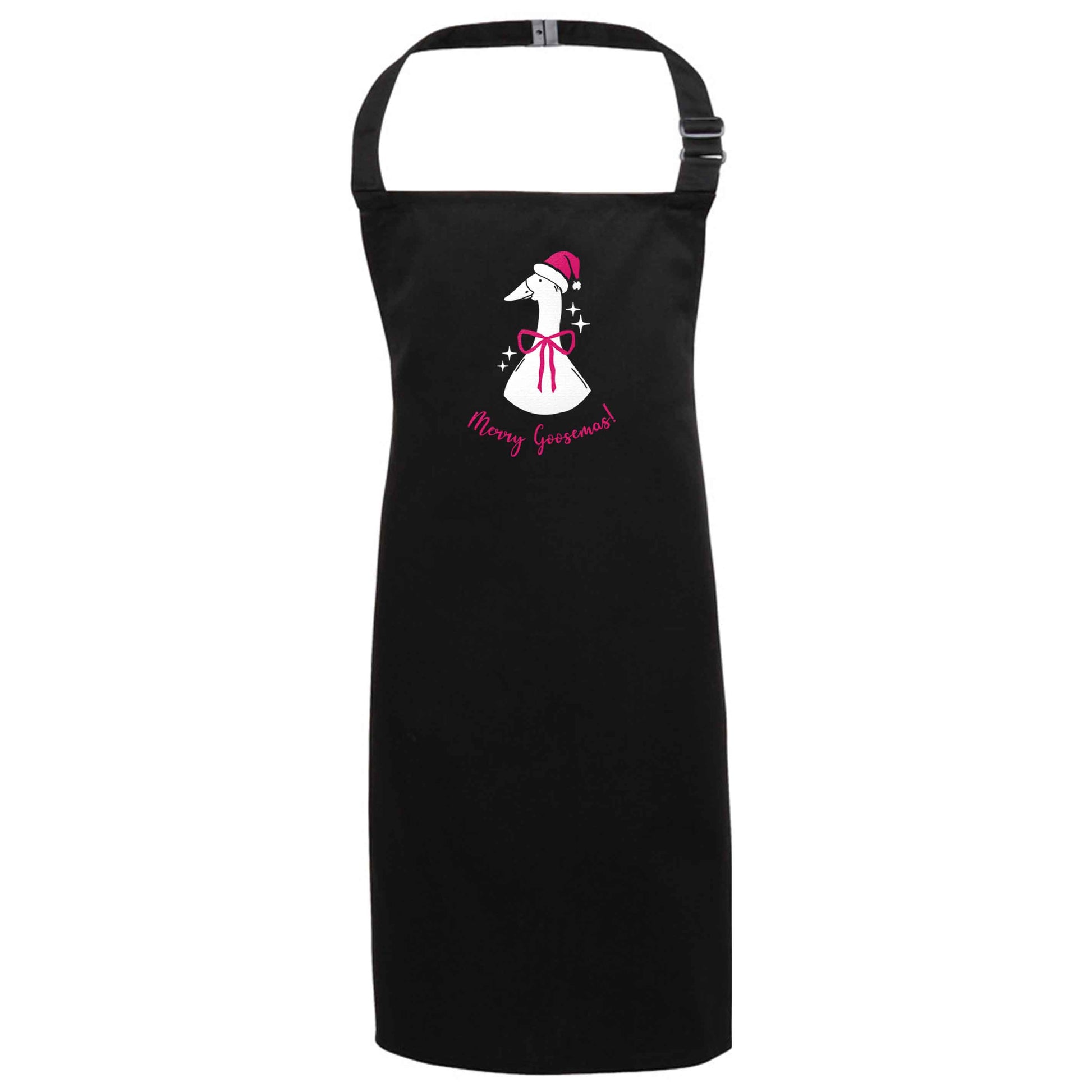 Merry goosemas black apron 7-10 years