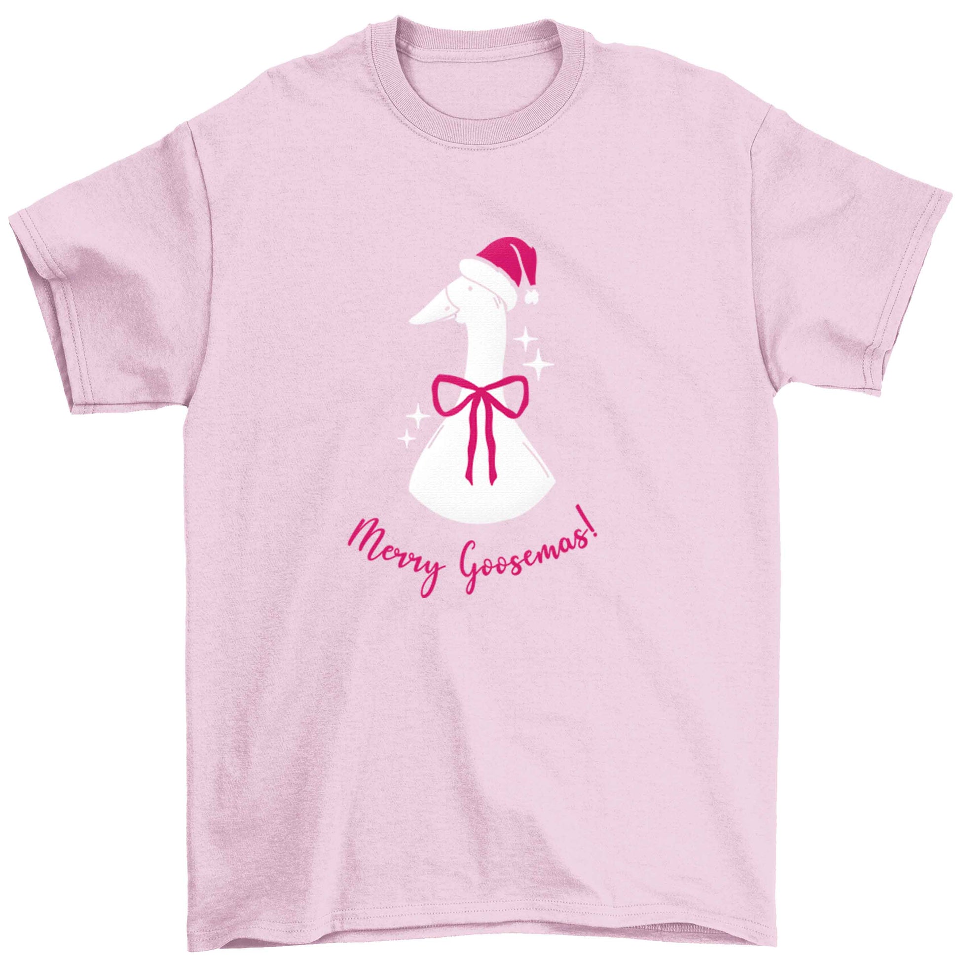 Merry goosemas Children's light pink Tshirt 12-13 Years