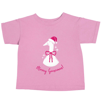 Merry goosemas light pink baby toddler Tshirt 2 Years