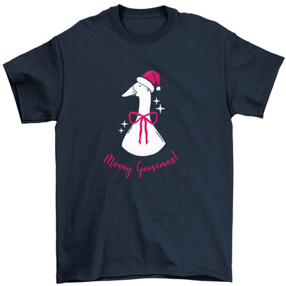Merry goosemas Children's navy Tshirt 12-13 Years