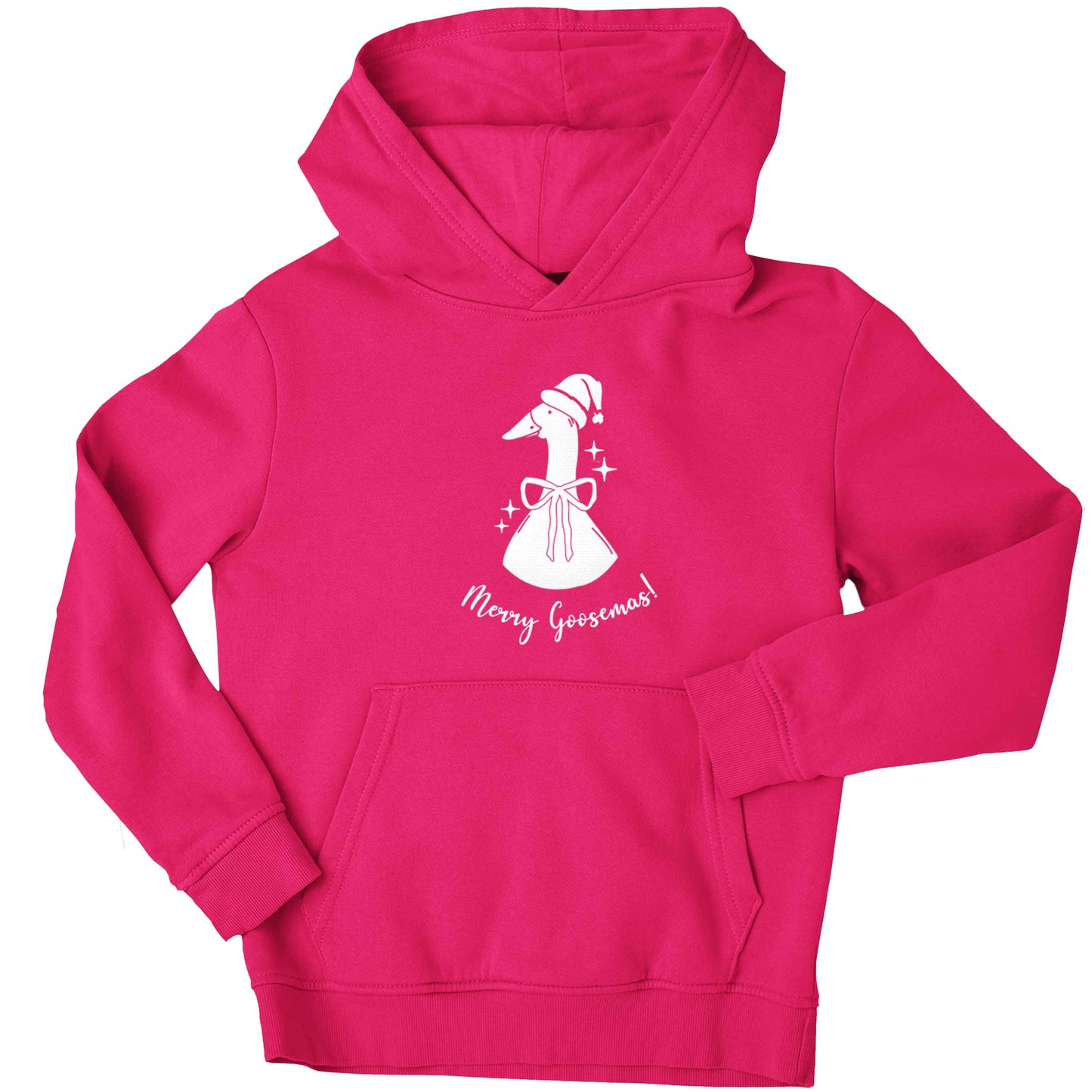 Merry goosemas children's pink hoodie 12-13 Years