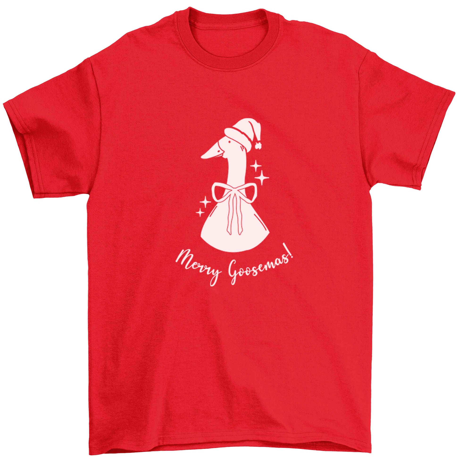 Merry goosemas Children's red Tshirt 12-13 Years