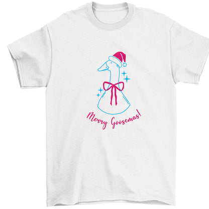 Merry goosemas Children's white Tshirt 12-13 Years