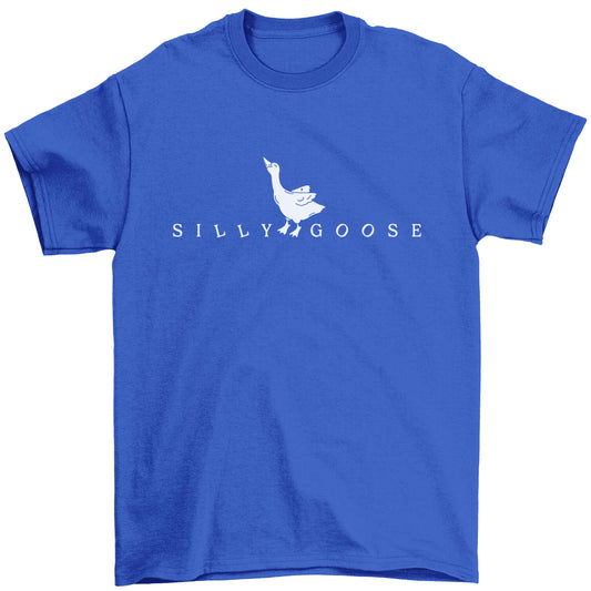 Silly goose Children's blue Tshirt 12-13 Years