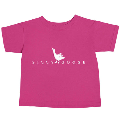 Silly goose pink baby toddler Tshirt 2 Years