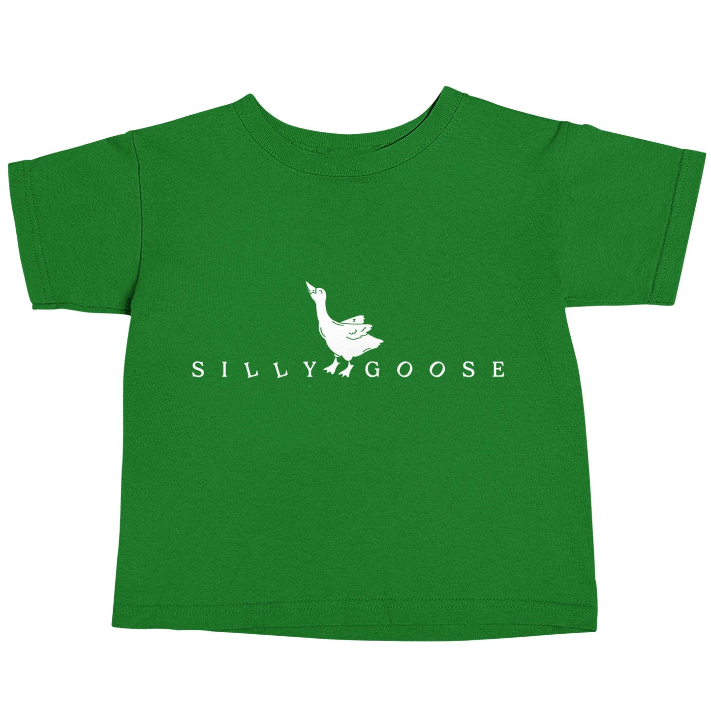 Silly goose green baby toddler Tshirt 2 Years