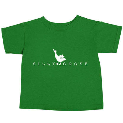 Silly goose green baby toddler Tshirt 2 Years