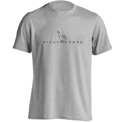 Silly goose adults unisex grey Tshirt 2XL
