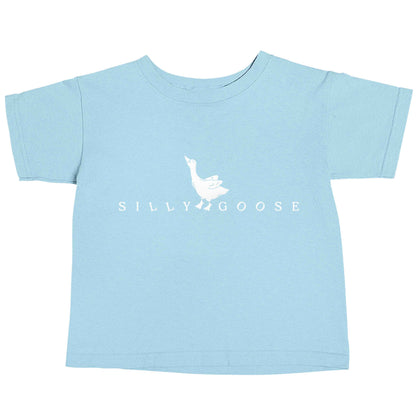 Silly goose light blue baby toddler Tshirt 2 Years