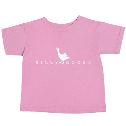 Silly goose light pink baby toddler Tshirt 2 Years
