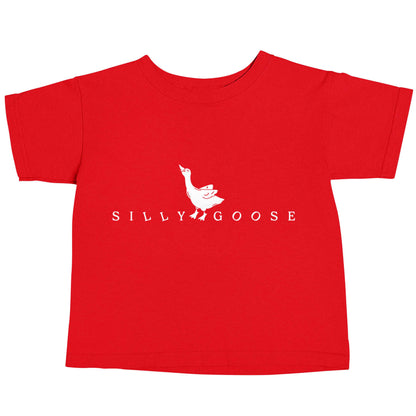 Silly goose red baby toddler Tshirt 2 Years
