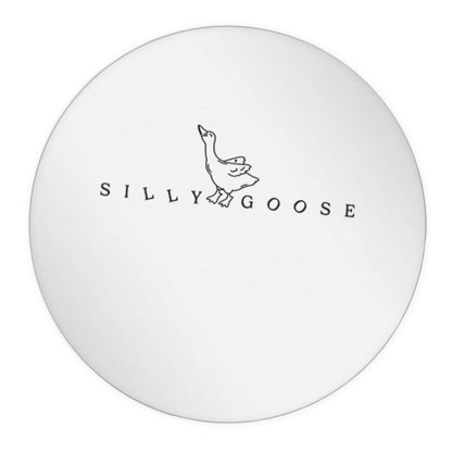 Silly goose 24 @ 45mm matt circle stickers