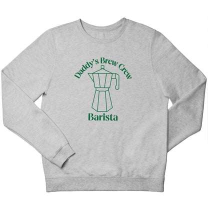 Daddy's brew crew children's grey sweater 12-13 Years